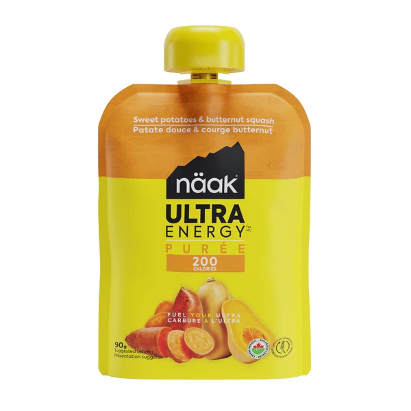 Naak Energy Puree - Organic Vegan Energy Gel for Runners & Athletes | Natural Endurance Fuel for Cycling, Hiking & Workouts