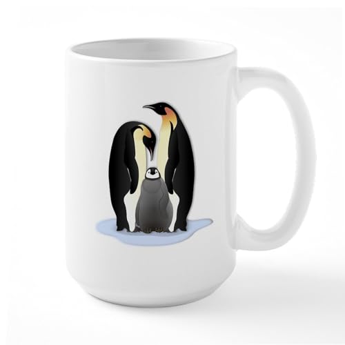 White - Penguin Family Mugs