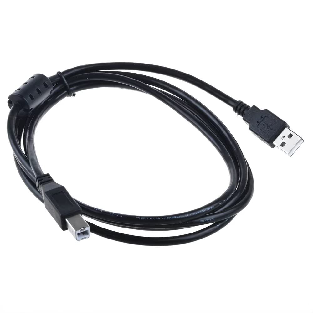 6ft USB 2.0 Printer Cable for HP Photosmart A526/C4280/C5280 All-in-One Printers - High-Speed Data Sync & Charging Cord for PC, Laptop, Scanner, Copier - Perfect for Home Office Printing & Photo Scanning