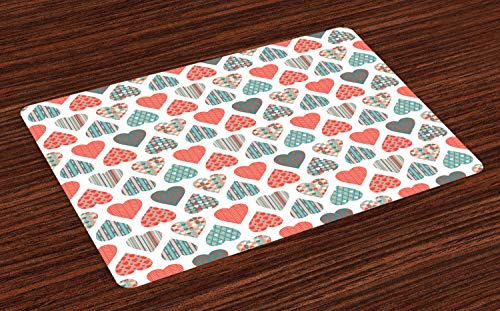Teal Coral White