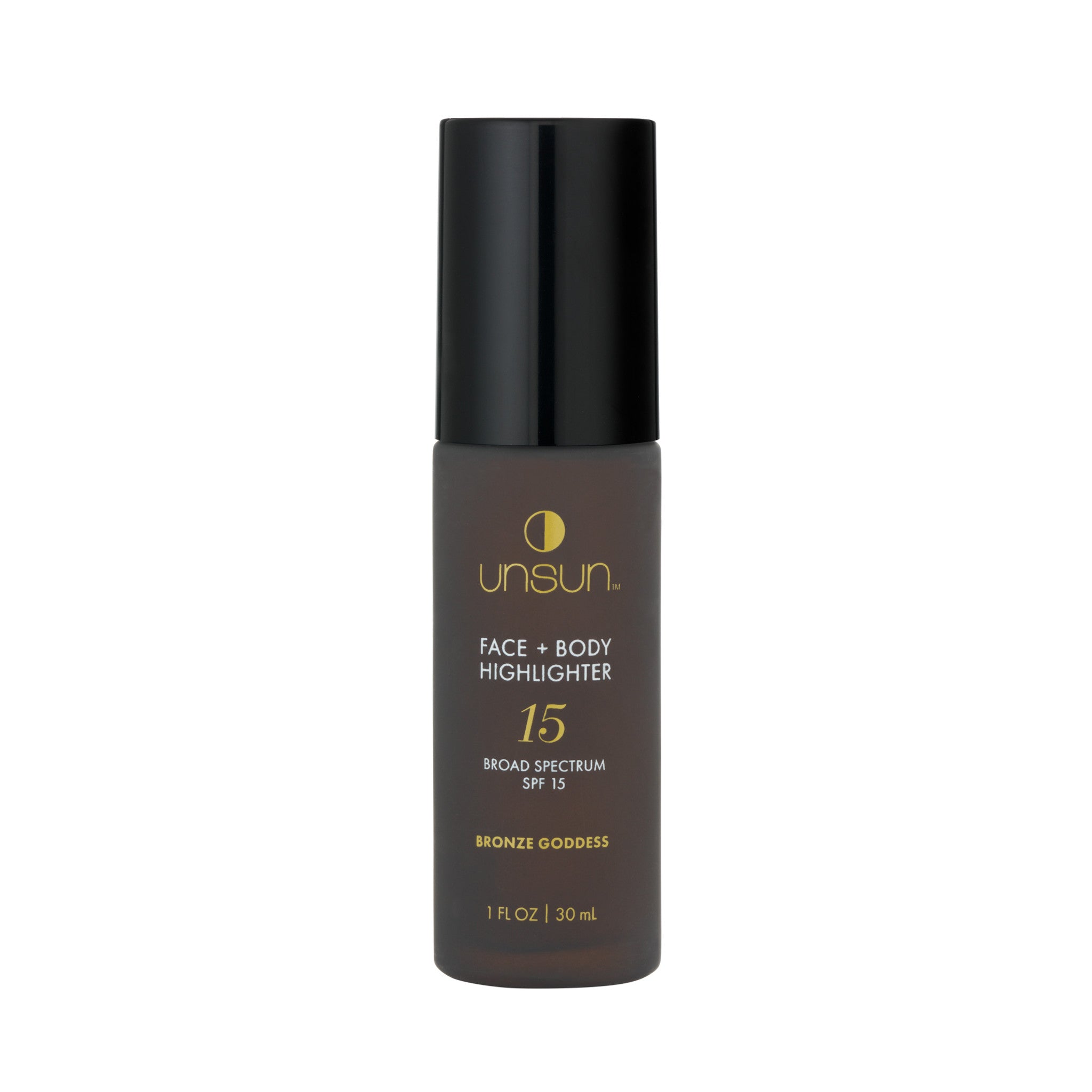 Radiant Face & Body Highlighter with SPF 15 - Natural Glow Enhancer for Cheeks, Shoulders & Décolletage | Perfect for Beach Days, Weddings & Summer Makeup Looks