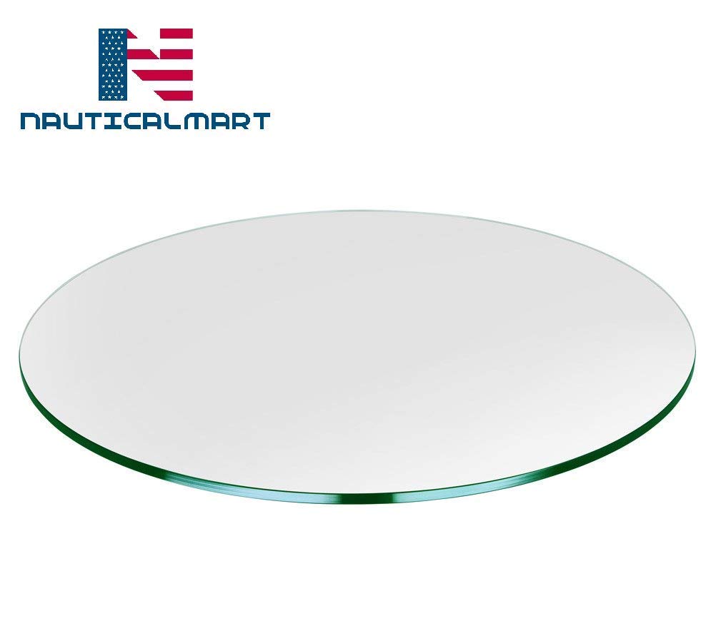 24 Inch Round Tempered Glass Table Top - 1/4