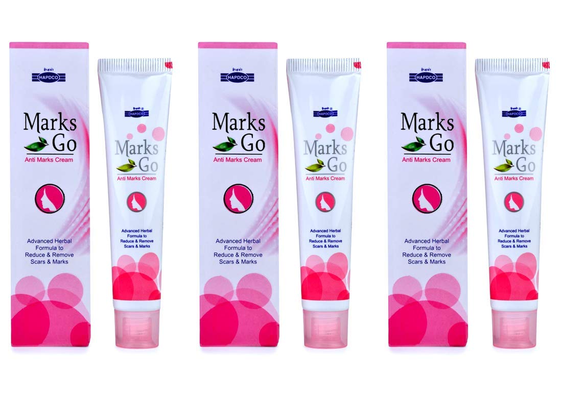 HAPDCO MARKS GO CREAM (3-Pack) - Skin Brightening & Dark Spot Corrector for Face & Body - Perfect for Daily Use, Hyperpigmentation Treatment & Even Skin Tone