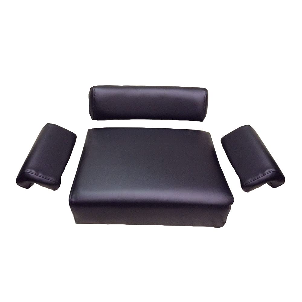 RAParts New Seat Cushion Set with Backrest & Armrests - Compatible with John Deere, International Harvester, FARMALL & Minneapolis-Moline Tractors - Perfect for Tractor Restoration & Farm Equipment Comfort