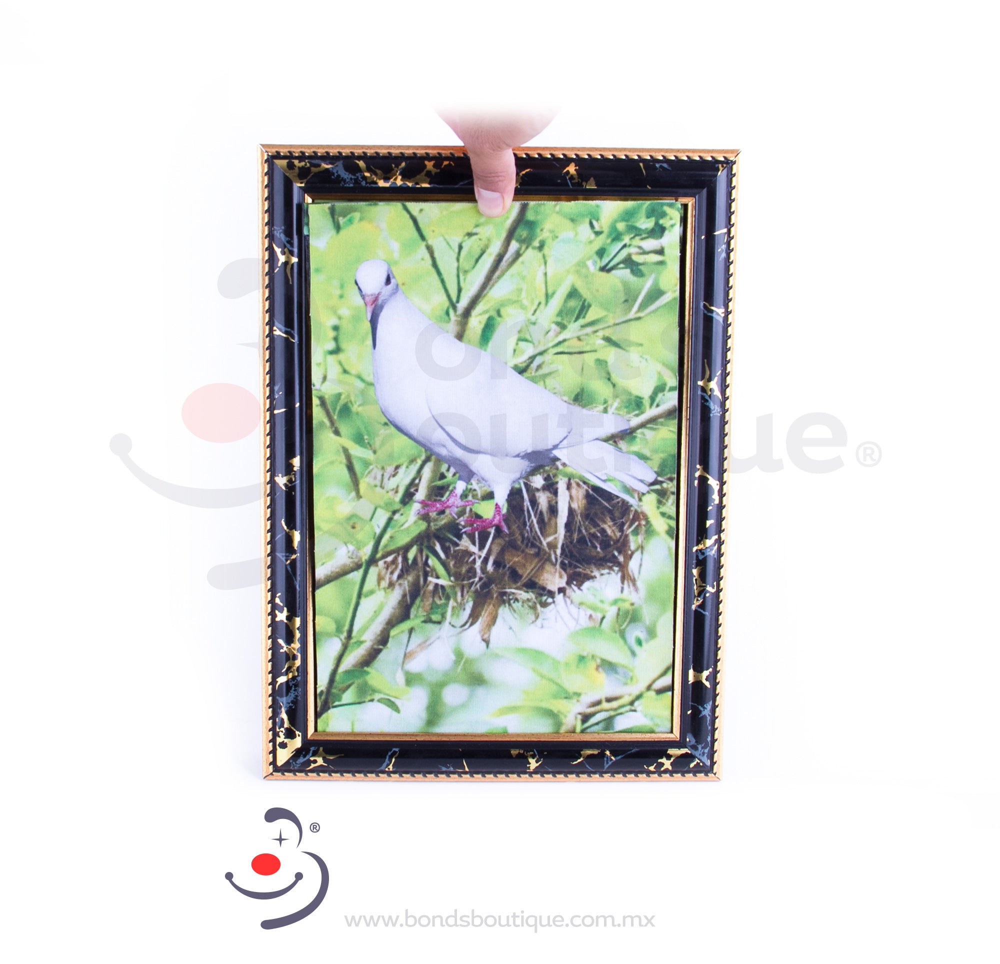 Beautiful Dove Painting - Handmade Canvas Wall Art for Home Decor, Living Room, Bedroom & Office | Perfect Gift for Bird Lovers