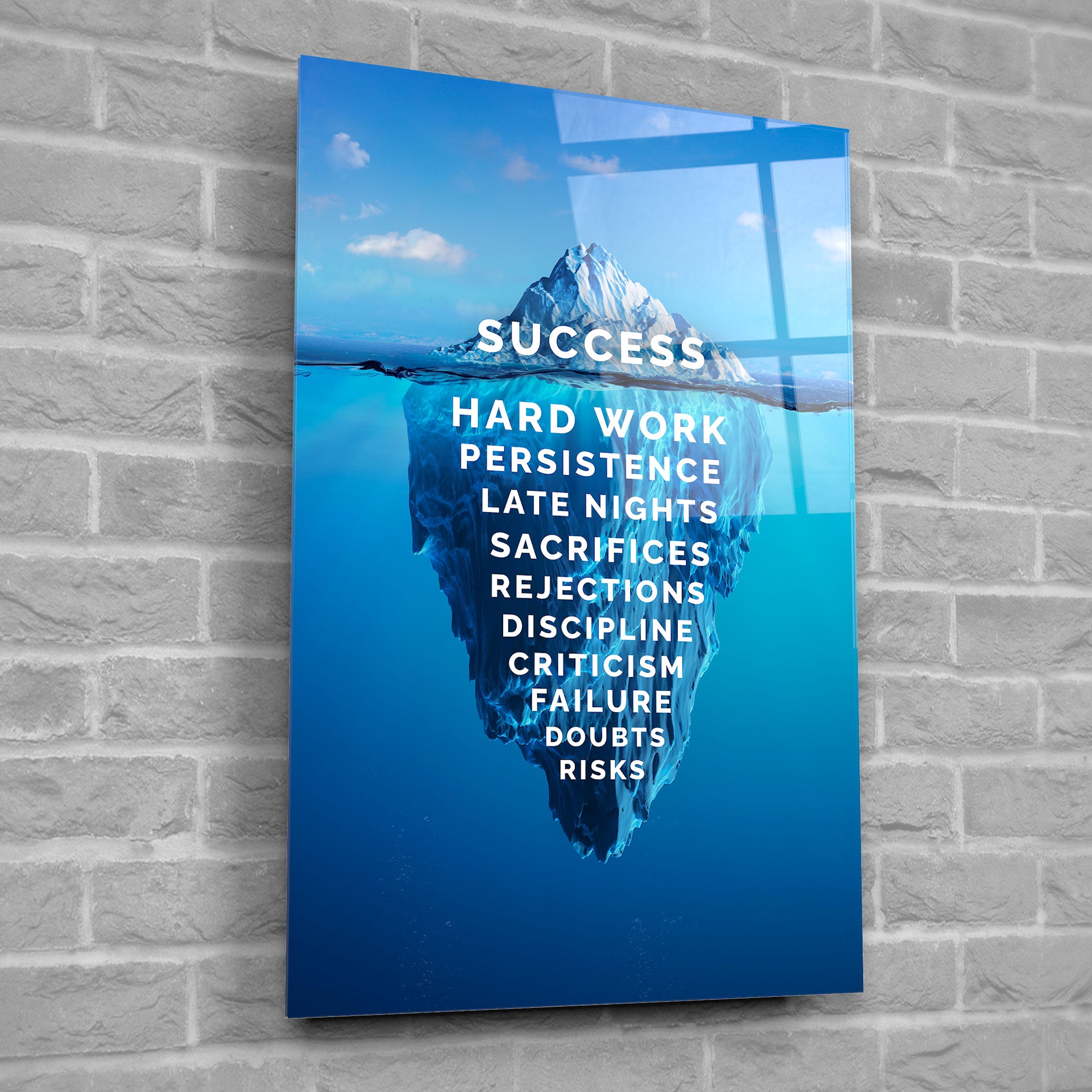 The Iceberg of Success - Motivational Book for Entrepreneurs & Business Leaders | Perfect for Office, Home & Personal Development