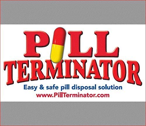 Best Safe Rx Pharmaceutical Medication Destroyer & Disposal Container - Dispose Old Prescription Drugs, Pills & Liquid Medicine (1 Gallon Pack) | Secure Home & Travel Medication Disposal Solution