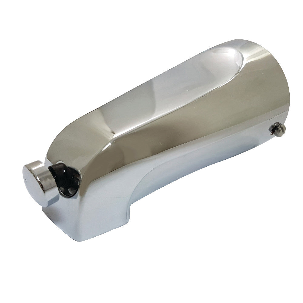 Kingston Brass K1267A5 Mixet Tub Spout with Front Diverter - Chrome Finish Bathroom Faucet for Shower & Bathtub | Perfect for Bathroom Renovation & Modern Home Decor