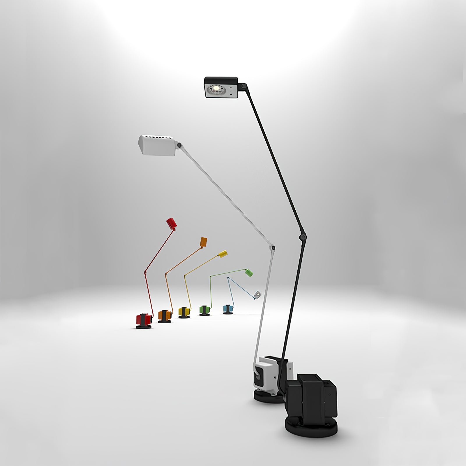 Dynamo Table Lamp - Modern LED Desk Light with Adjustable Brightness, Perfect for Home Office, Study, and Bedroom Reading