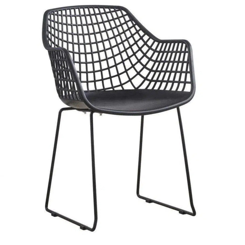 22.5 Inch Modern Black Dining Chair Set - Stylish & Comfortable for Home, Office, and Restaurant Use