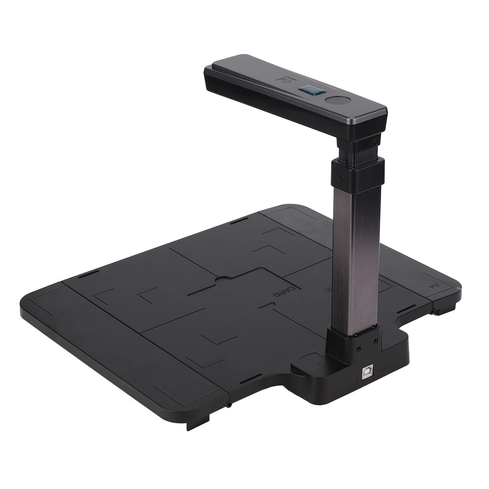 5MP Portable Document Camera for Teachers - Auto Focus, LED Lights, Foldable USB Scanner for A4 Size | Live Demos, Distance Learning, ID Card & Book Scanning | Windows Compatible | Perfect for Online Teaching, Webinars & Remote Education