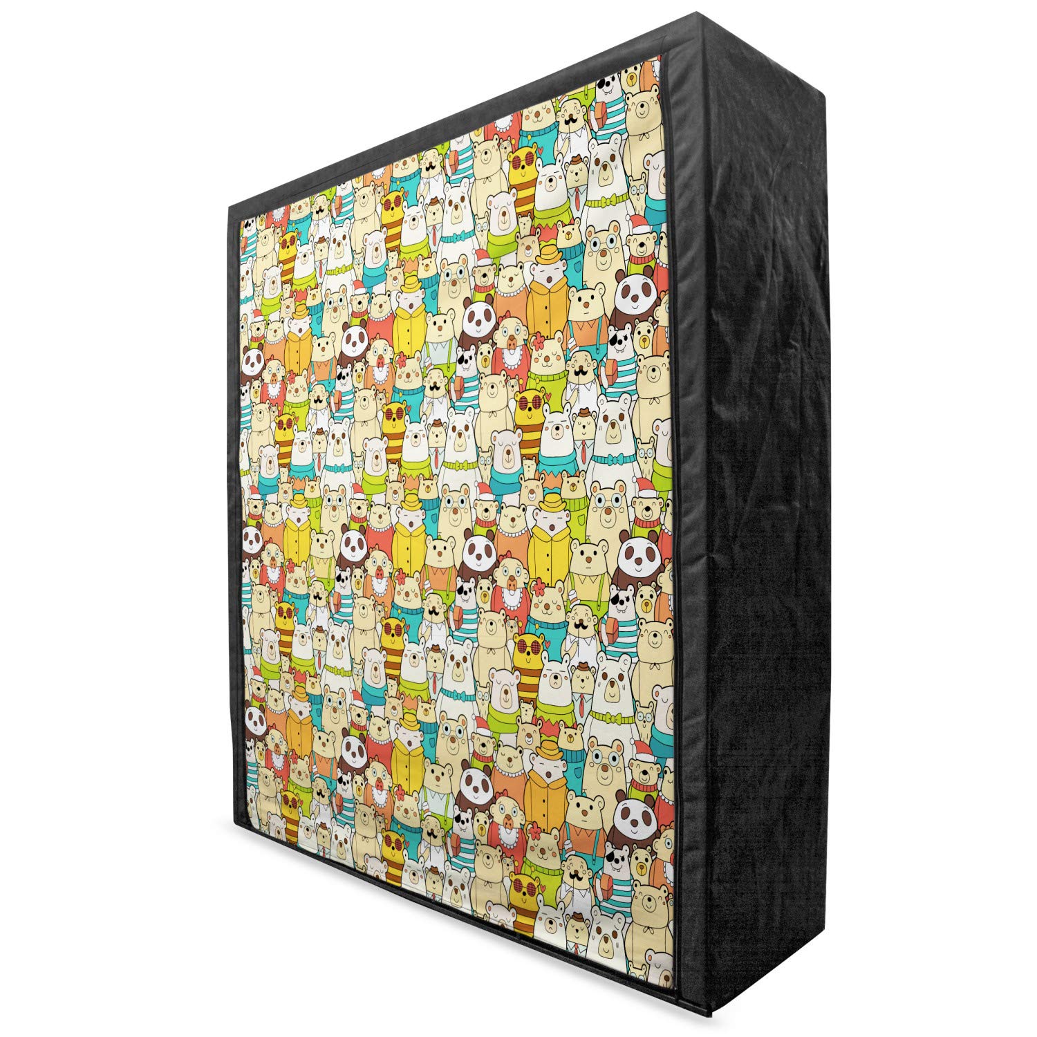 Ambesonne Funny Polar Bear Fabric Wardrobe - 59
