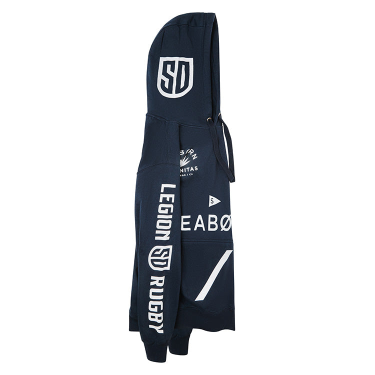 SD Legion x Seaborn Hoodie - Premium Unisex Pullover Sweatshirt for Men & Women | Cozy Fleece Lined Streetwear | Perfect for Casual Outfits, Gym, and Outdoor Activities