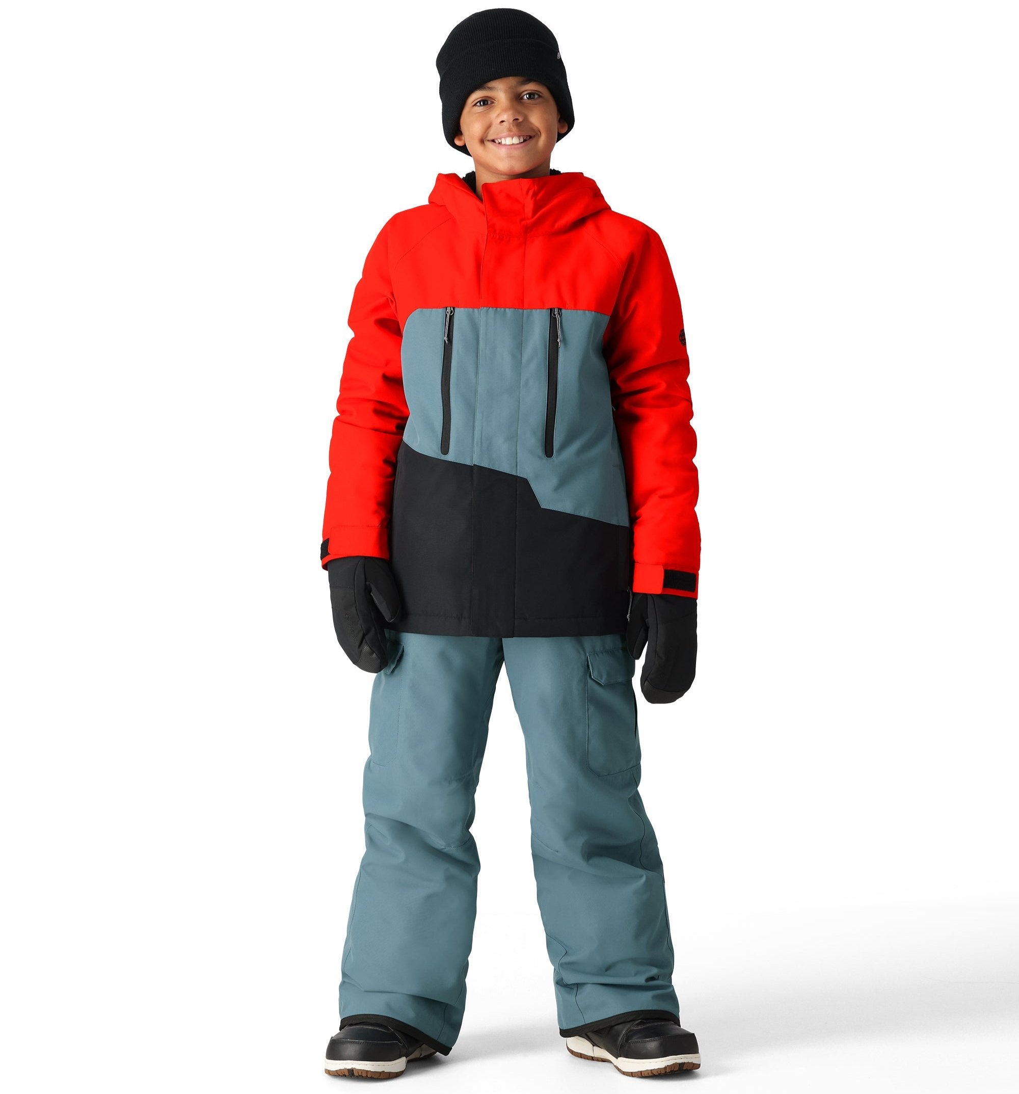 686 Youth GEO Insulated Jacket 2025 - Waterproof Winter Coat for Boys & Girls - Warm Snow Jacket for Skiing, Snowboarding & Outdoor Activities