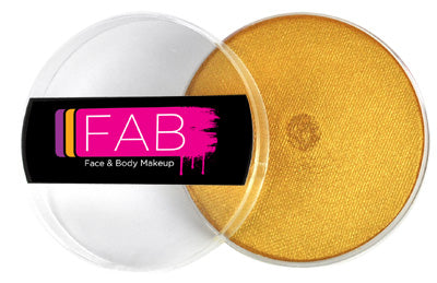 FAB GOLD SHIMMER 141 - 45 Grams Gold Glitter for Crafts, Nail Art, Body Makeup & DIY Projects | Perfect for Parties, Cosplay & Festival Looks