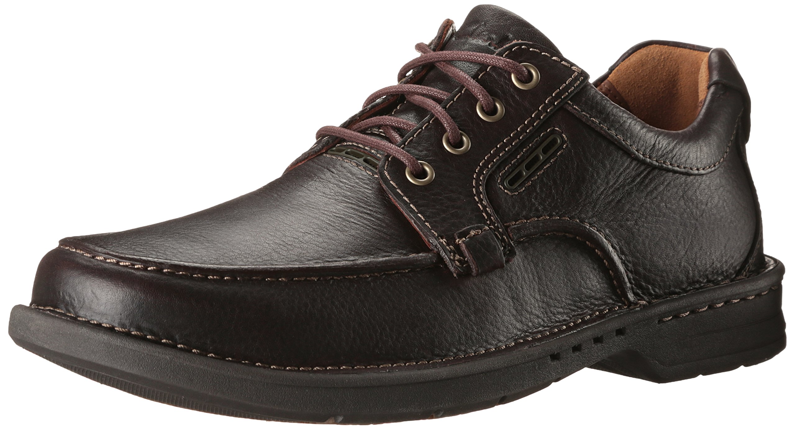 Clarks Men's Untilary Pace Oxford Shoes - Comfortable & Stylish Casual Dress Shoes for Work, Office & Everyday Wear