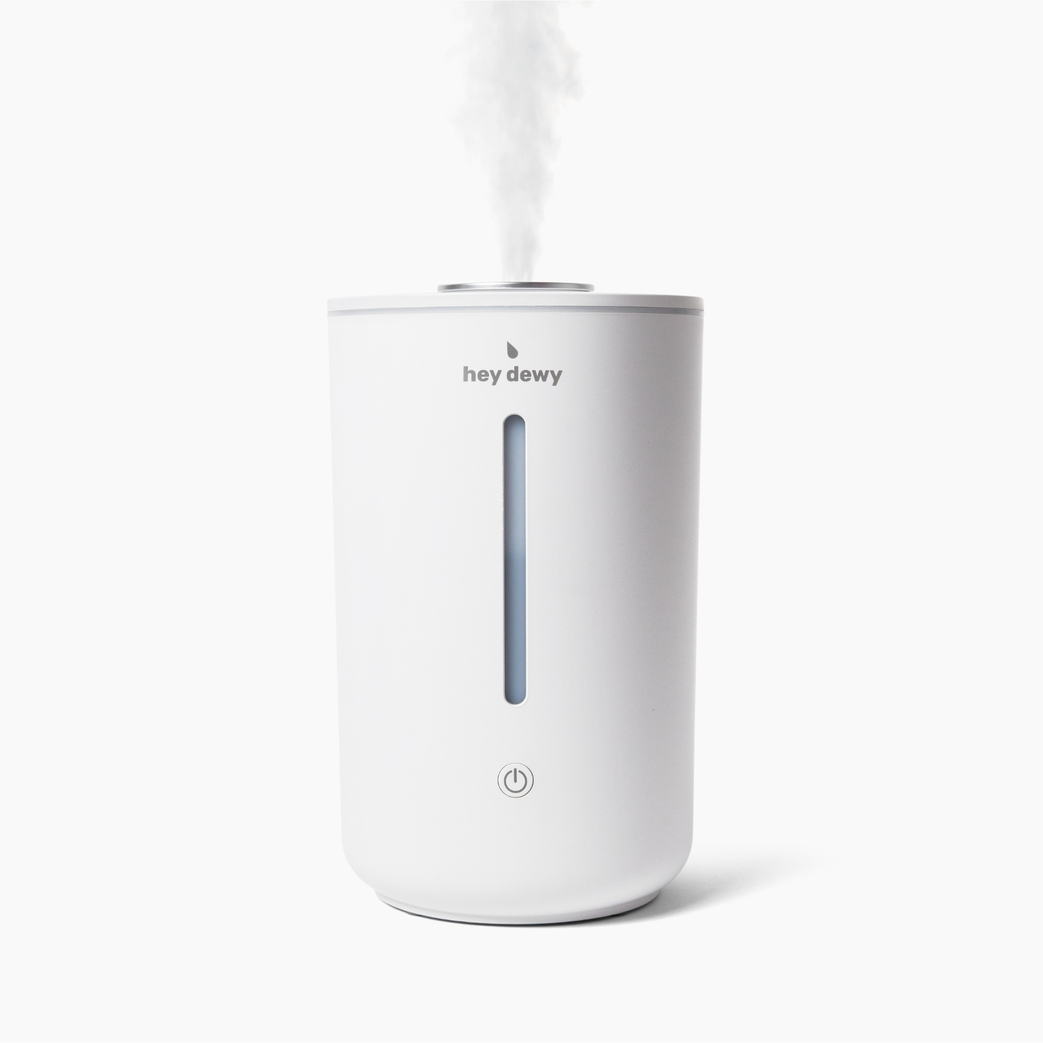 Hey Dewy Wellness Humidifier - Ultrasonic Cool Mist Humidifier for Bedroom, Nursery & Office - Quiet Air Moisturizer with Essential Oil Diffuser for Dry Skin, Allergies & Better Sleep