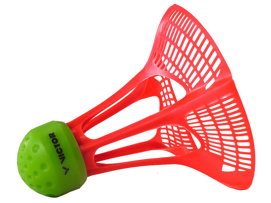 Victor AS AirShuttle II Nylon Badminton Shuttlecocks - Durable & Consistent Flight for Training & Competitive Play