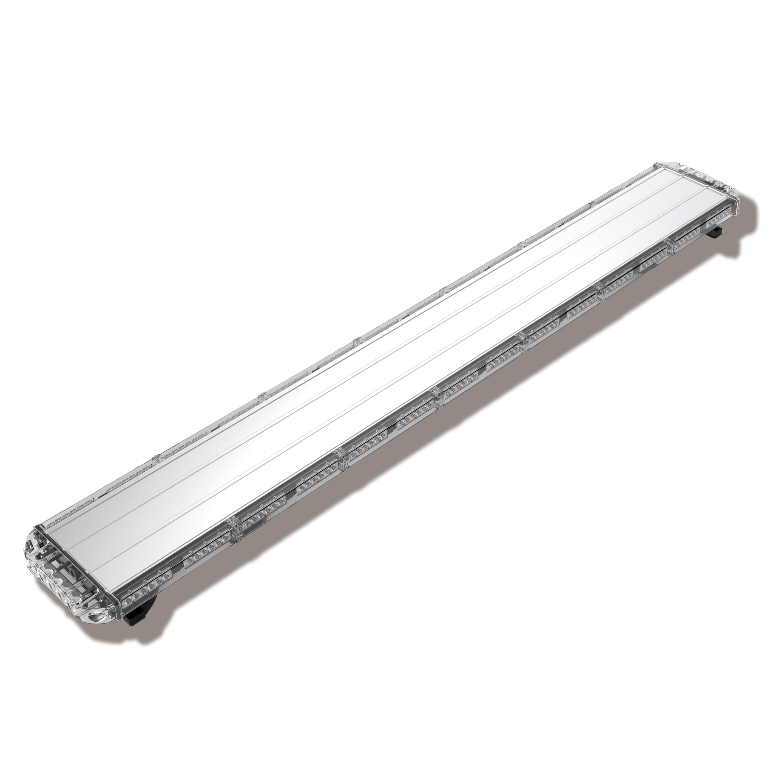 3W Aviator TIR Emergency LED Light Bar - 63 Inch Amber/White for Trucks, Off-Road Vehicles & Emergency Response - High Visibility Safety Lighting