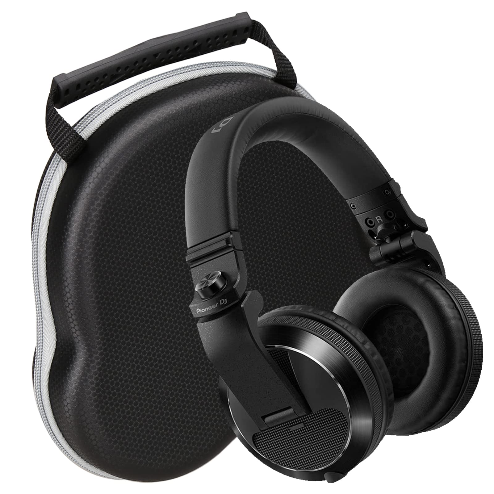Premium Hard Portable Case for Pioneer DJ HDJ-X5, AirPods Max, SteelSeries Arctis 3/5/7/9X Pro - Durable Protective Storage for DJ, Gaming & Travel Headphones
