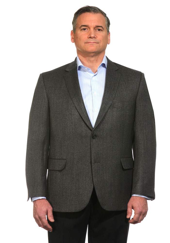 Big and Tall Classic All Wool Sport Coats for Men - Sizes Up to 72 (Portly, Short, Regular, Long, Extra Long) - Perfect for Business Casual, Weddings & Formal Events