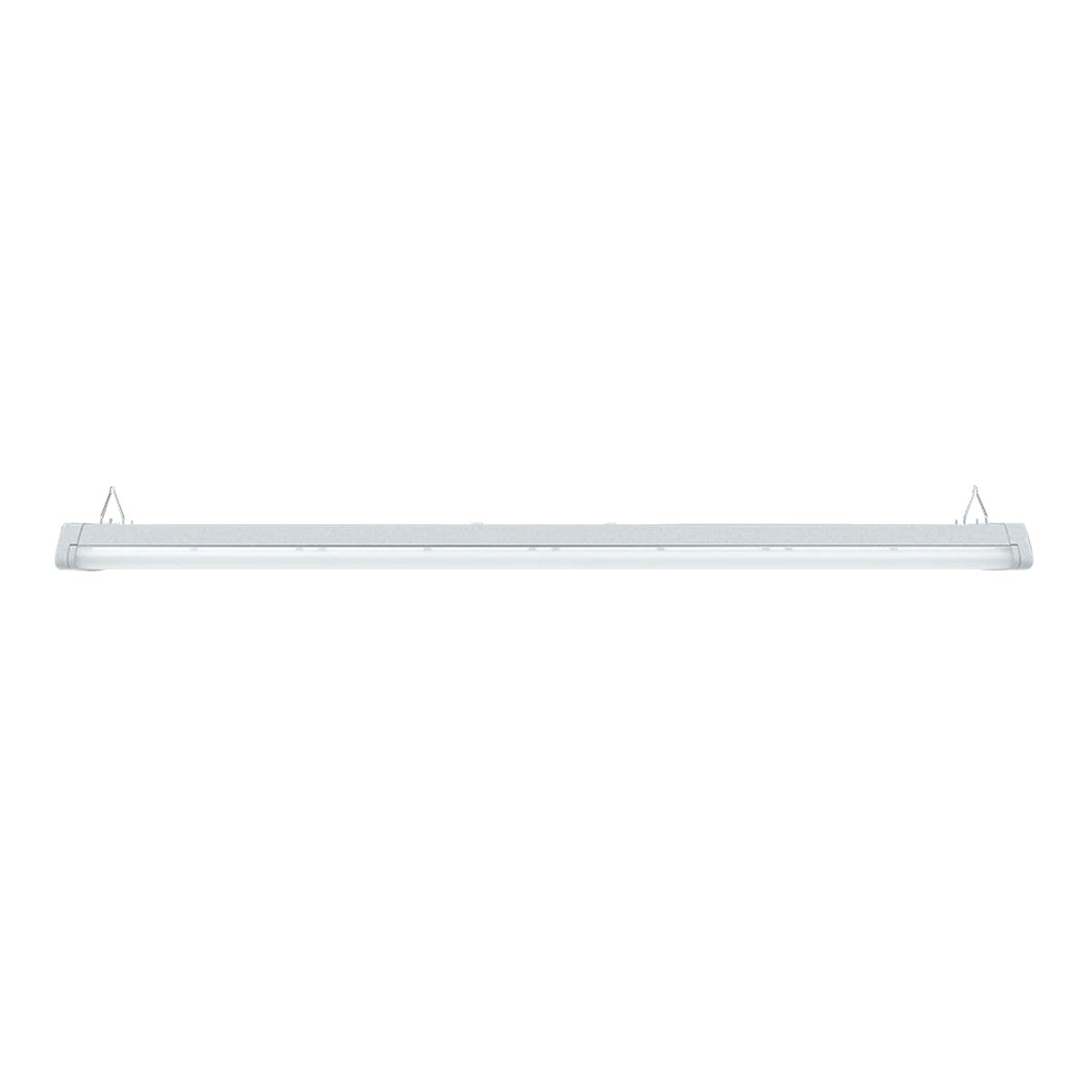 4ft LED Wrap Light Fixture - 6100 Lumens, 35K/40K/50K Color Temperature Options - Surface or Suspended Mount - 120-277V Wide Voltage - Perfect for Warehouses, Garages & Commercial Lighting