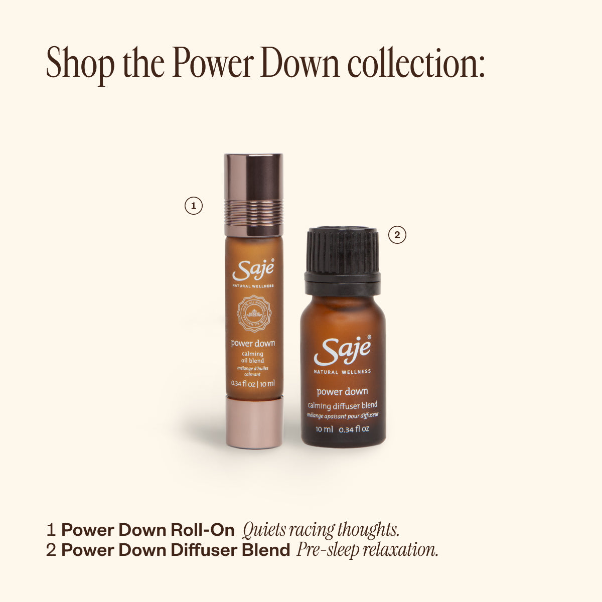 Calming Essential Oil Roll-On for Stress Relief & Relaxation - Perfect for Travel, Work & Home Use