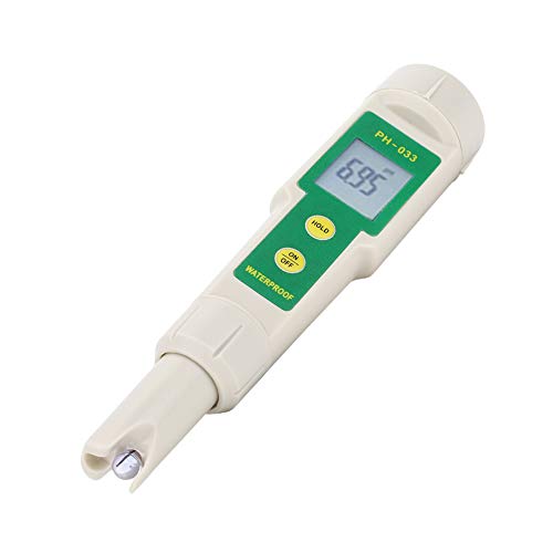 **LCD Digital pH Meter - Portable Water pH Tester for Aquariums, Pools, Hydroponics & Laboratory Use | Accurate pH Monitoring for Aquaculture, Swimming Pools & Scientific Research**