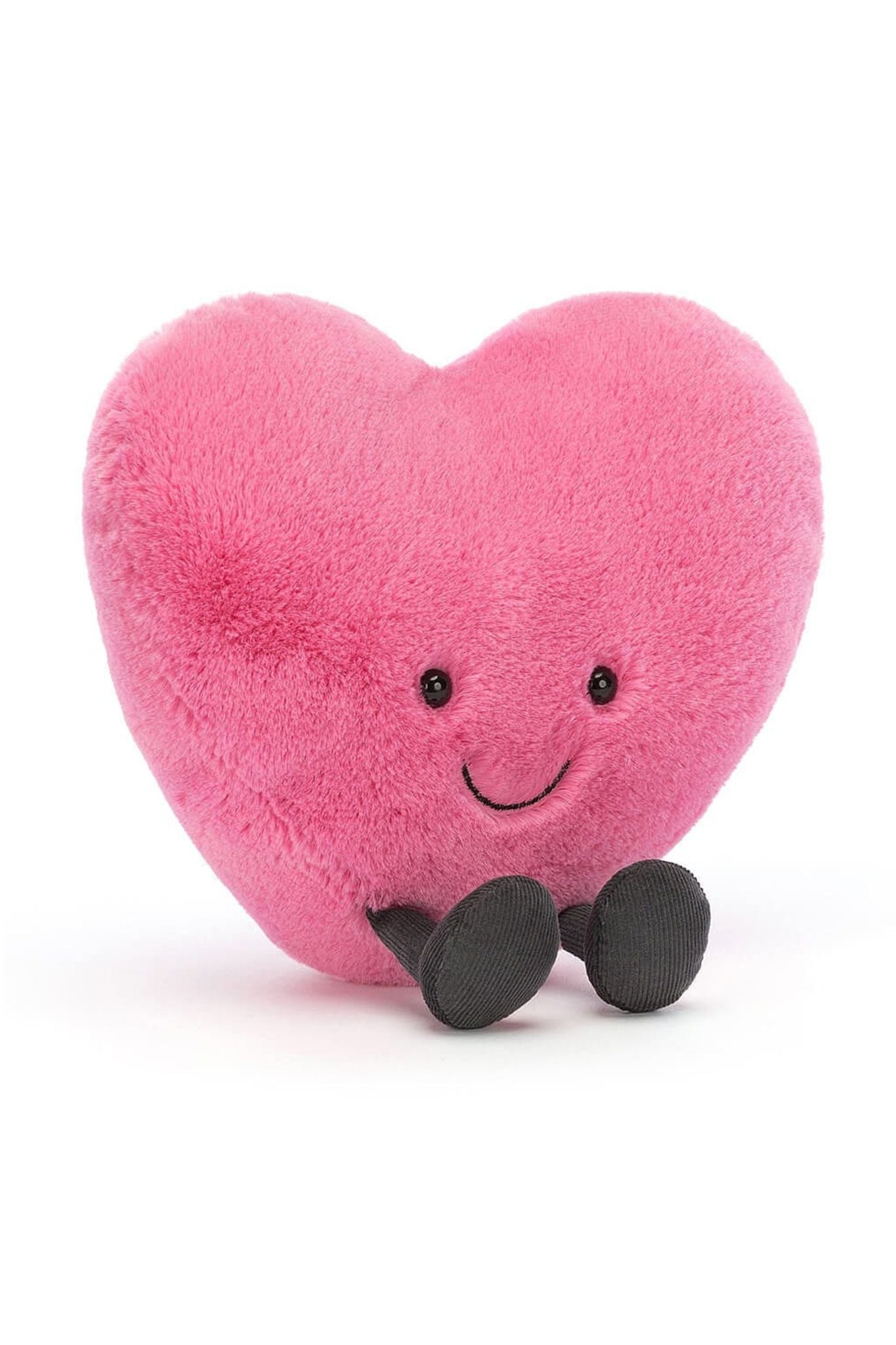Jellycat Amuseable Pink Heart Large Plush Toy - Perfect for Valentine's Day Gifts, Birthday Presents & Cuddling