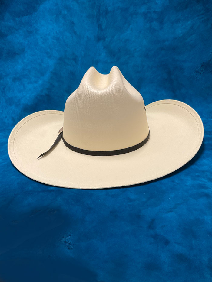 Justin JS0256BUCK Kids Buckaroo Western Canvas Hat Ivory - Western Style Cowboy Hat for Boys & Girls - Perfect for Rodeo, Halloween, and Western Theme Parties