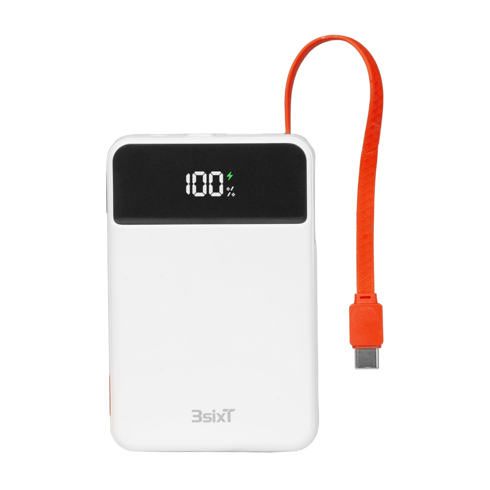 3sixT JetPak 2-in-1 10000mAh Portable Charger Power Bank - Fast Charging for iPhone, Samsung & More - Perfect for Travel, Camping & Emergency Backup