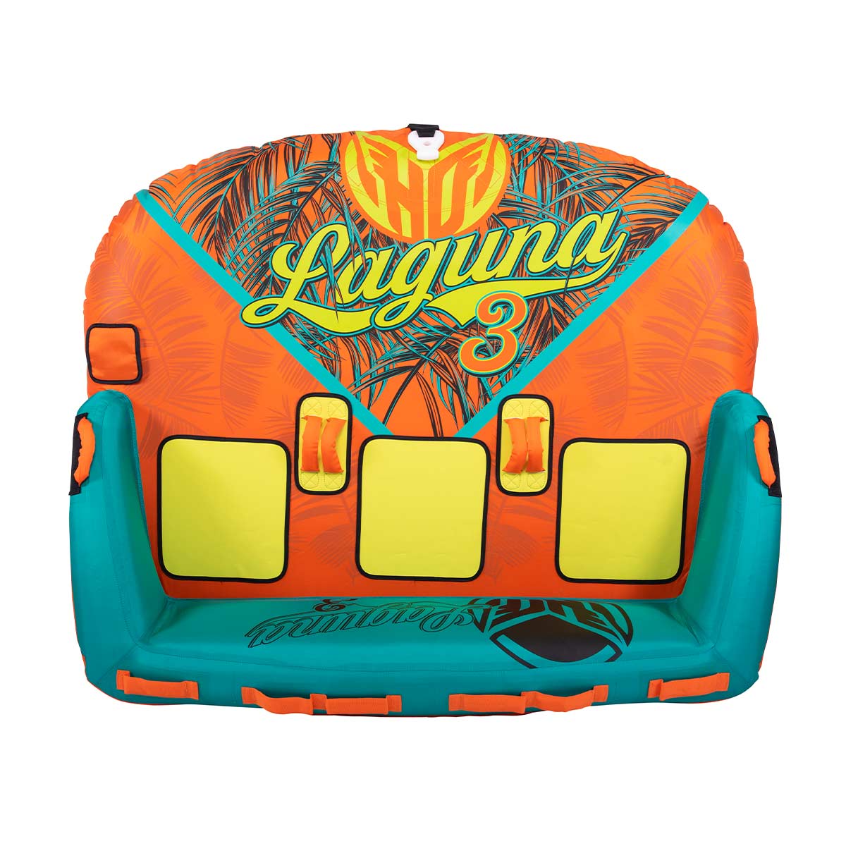HO Laguna 3 Towable Tube - 3 Person Inflatable Water Tube for Boating & Lake Fun | Perfect for Family, Friends & Summer Water Sports Activities