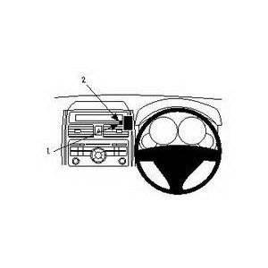 ClicOn No Holes Center Dash Mount for Mazda CX9 (2007-2015) - Perfect for GPS, Phone & Dash Cam Installation - Secure & Damage-Free Car Accessory