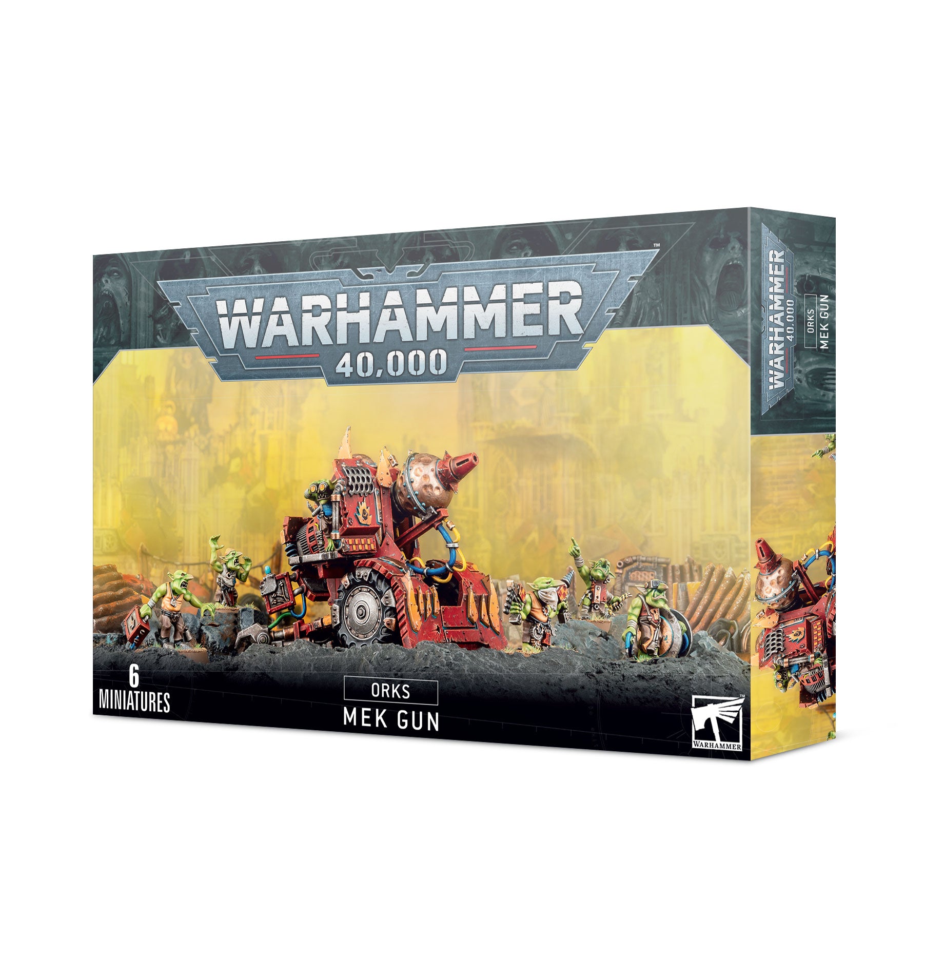 40K Warhammer Orks Mek Gun - Tabletop Wargaming Miniature for Warhammer 40,000 - Perfect for Strategy Games & Collectors