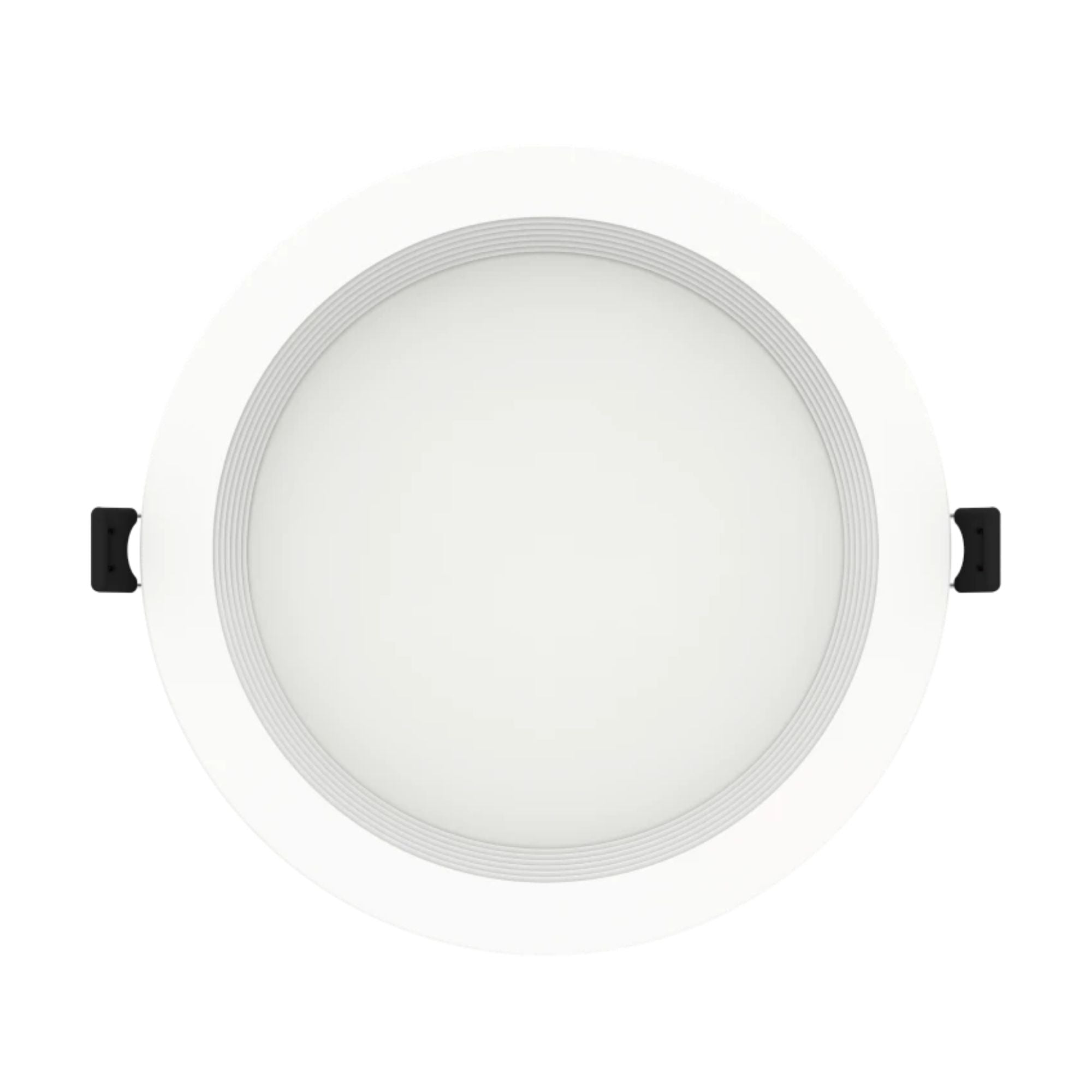 6 Inch Wafer LED Downlight - 1100 Lumens, 5 Color Temperatures (2700K-6500K), White Smooth Trim - Perfect for Kitchen, Bathroom, Living Room & Bedroom Lighting