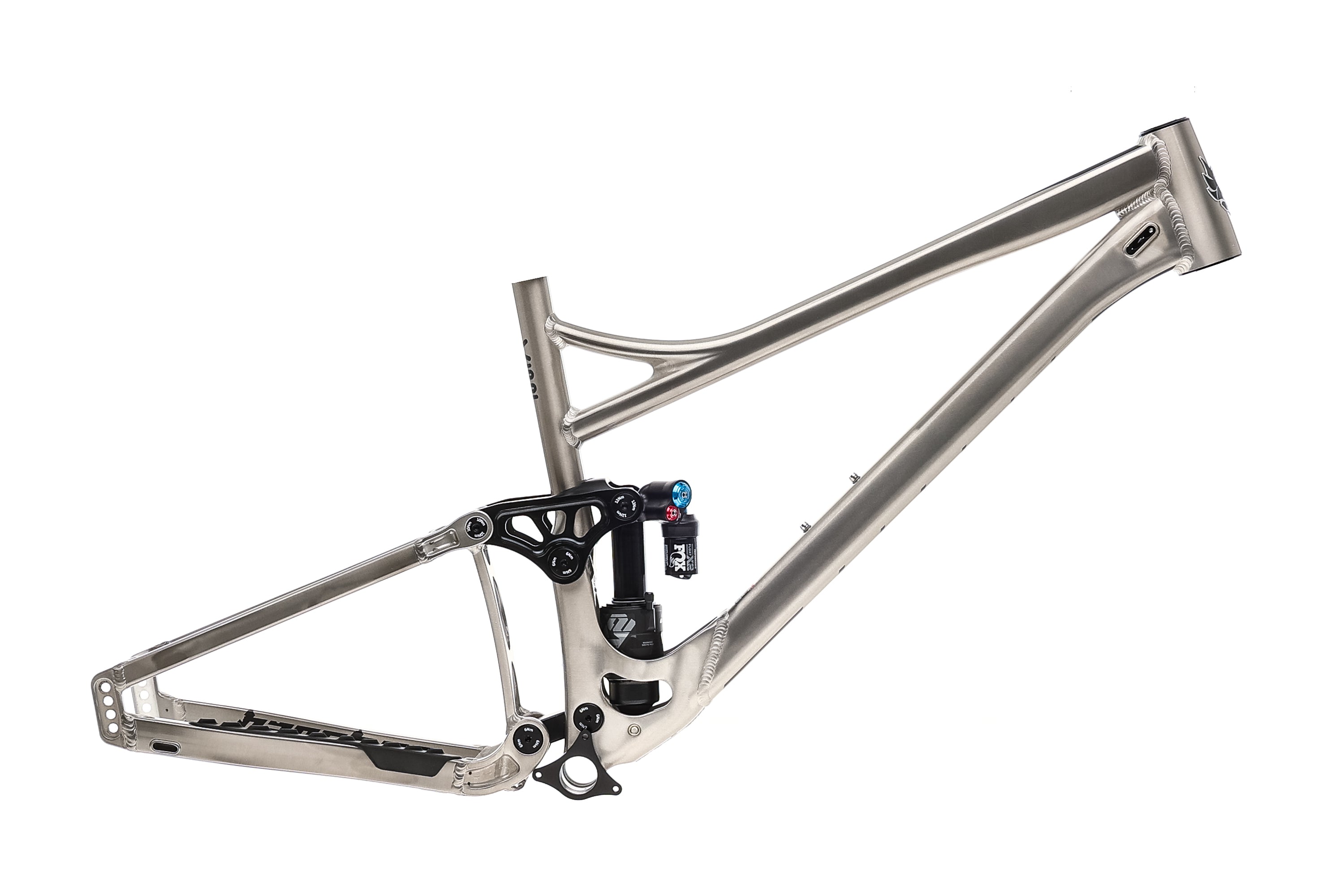 Banshee Titan V3.2 Mountain Bike Frameset - Tint Raw with Charcoal Decals | Lightweight & Durable MTB Frame for Trail & Enduro Riding