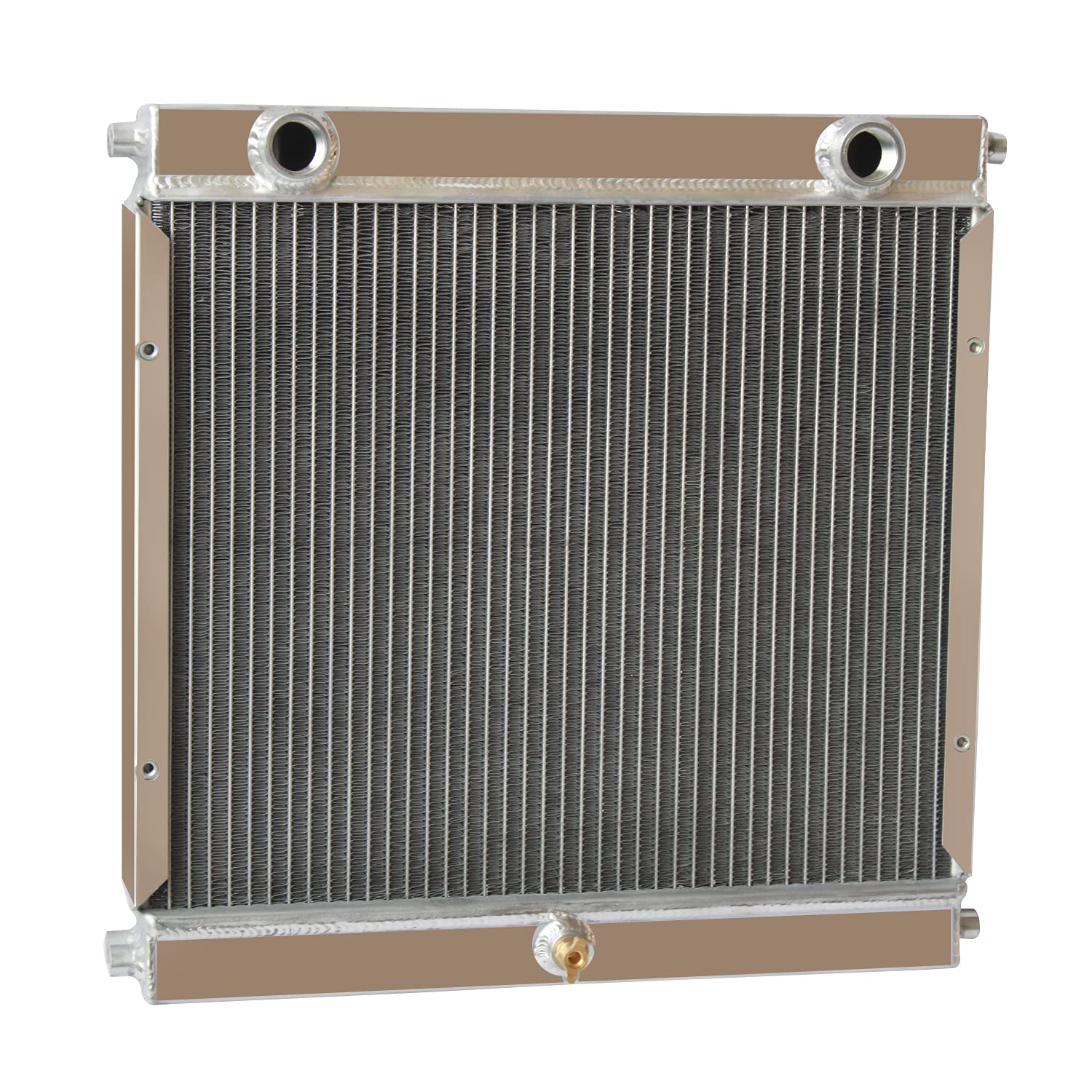 High-Performance 4 Row Aluminum Double Pass Radiator for Dragster & Roadster Stylex - Universal Replacement Radiator for Enhanced Cooling - Perfect for Racing, Hot Rods & High-Performance Vehicles