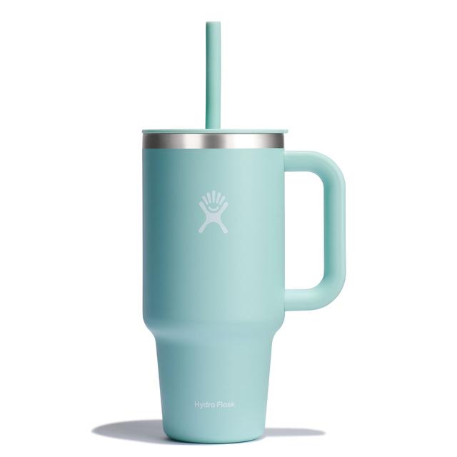 32oz Insulated Stainless Steel Travel Tumbler with Lid - Leakproof & Sweatproof - Keeps Drinks Hot/Cold for Hours - Perfect for Coffee, Tea, Water - Ideal for Commuting, Camping, Office & Outdoor Activities