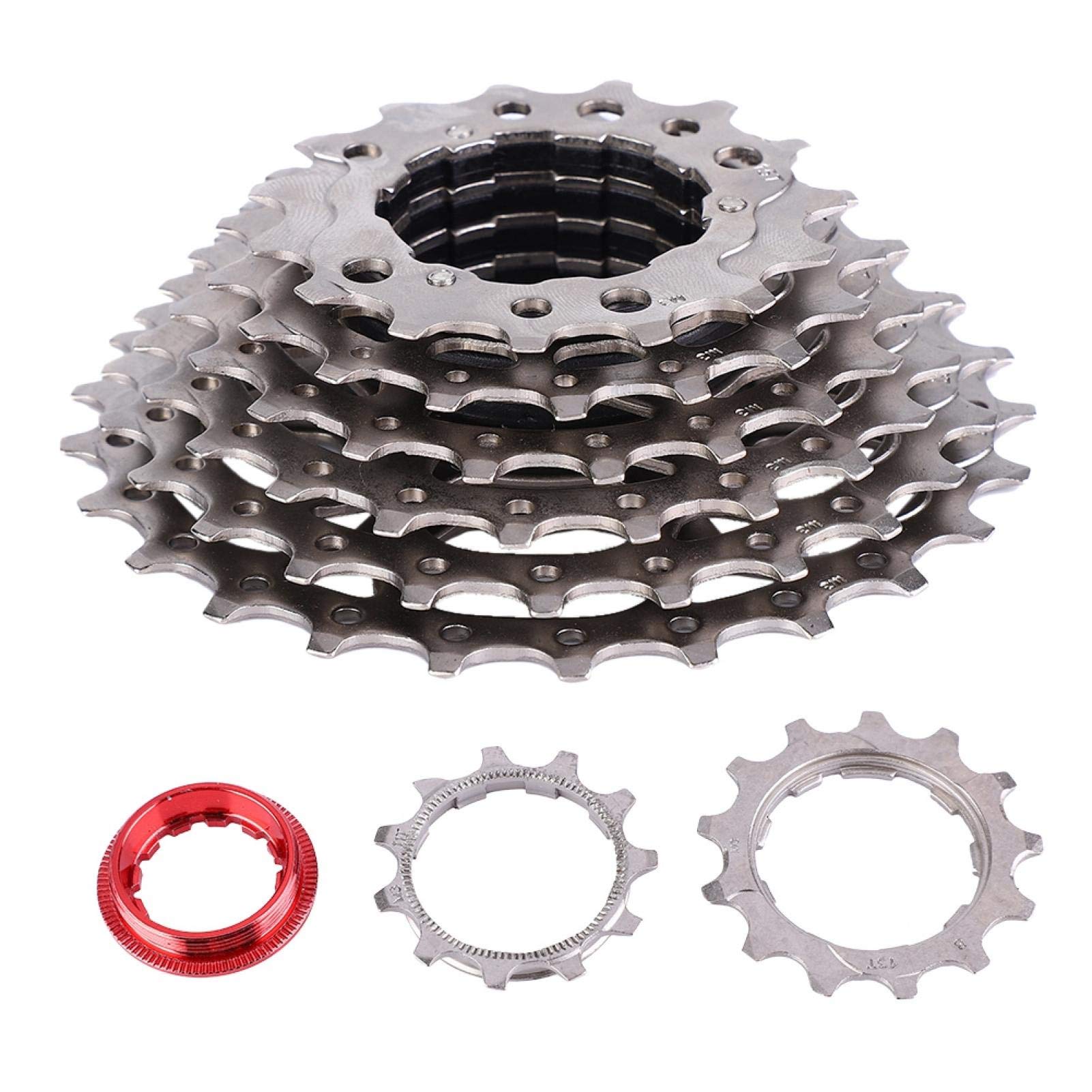Oreilet 8 Speed Bike Cassette - Durable Steel Bicycle Sprocket with Anti-Rust & Non-Deformation Design for Road Bikes | Perfect for Commuting, Fitness Training & Long-Distance Cycling