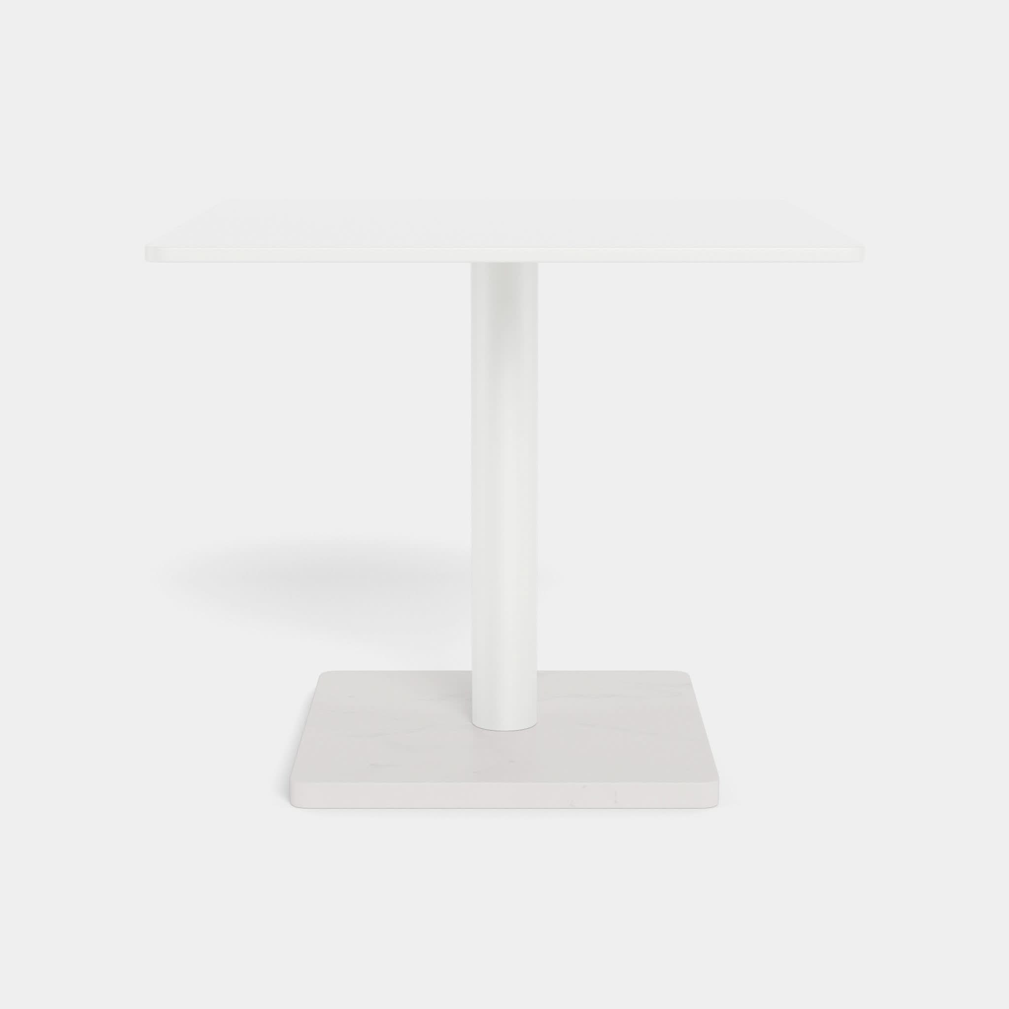 Madison Square Side Table - Modern End Table for Living Room, Bedroom & Office - Small Accent Table with Sturdy Metal Frame - Perfect for Coffee, Books & Decor
