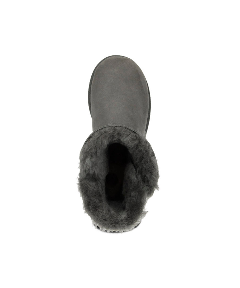 Women's UGG Premium Short Button Boots - Warm Winter Snow Boots for Women | Cozy & Stylish Ankle Boots for Cold Weather, Outdoor Activities & Casual Wear