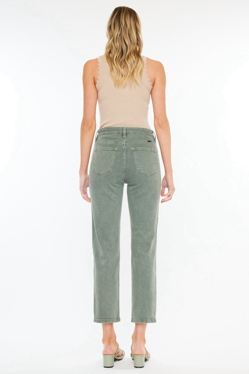 Zandria Women's Ultra High Rise 90s Straight Leg Jeans - Vintage Denim Pants for Casual Wear & Everyday Outfits