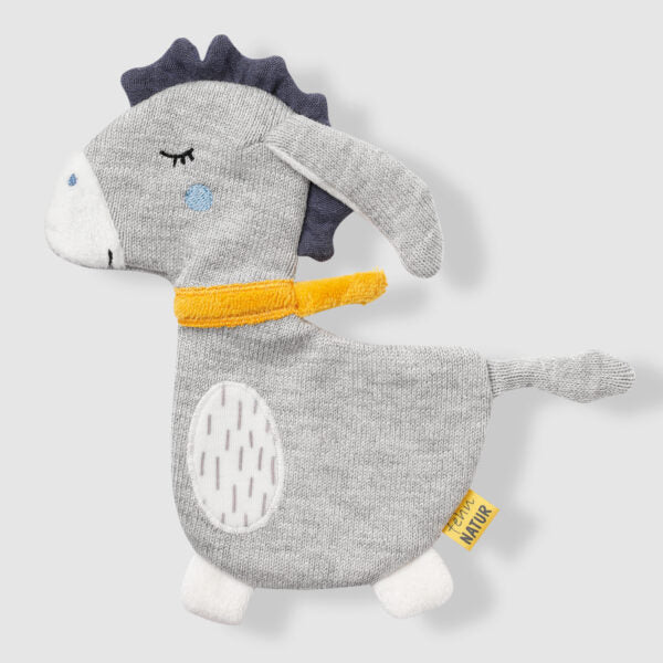 FehnNATUR Crinkle Donkey Sensory Toy for Babies - Soft Plush Animal with Crackling Sounds, Perfect for Newborns & Toddlers Developmental Play, Teething Relief & Cuddling | Great for Nursery, Playtime & Travel