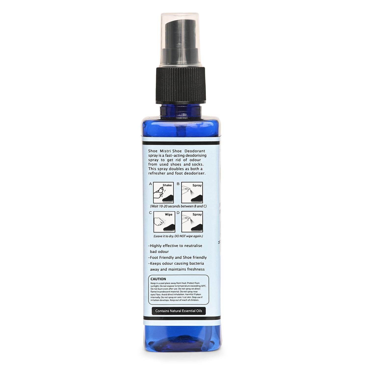 Best Shoe Deodorant Spray - Eliminates Foot & Shoe Odor | Kills Odor-Causing Bacteria | Perfect for Gym Shoes, Work Boots & Daily Use