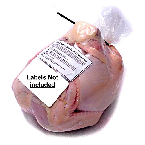 Stromberg's Heat Shrink Bags - 25 Pack Clear Freezer Safe Turkey Bags for Food Storage | Perfect for Vacuum Sealing, Sous Vide, and Long-Term Freezer Storage
