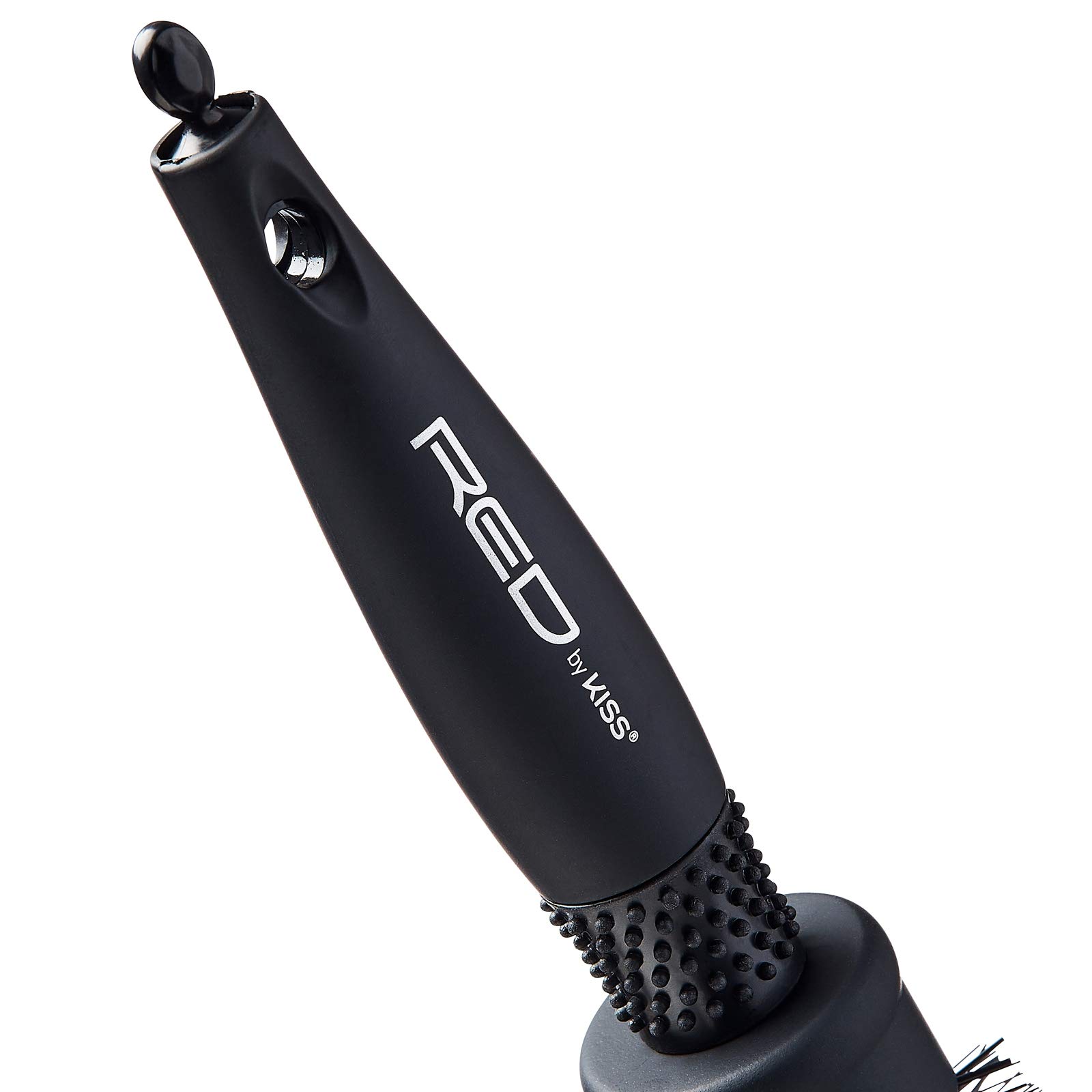 Red by Kiss Ceramic Round Hair Brush for Blowouts - 2 Inch Heat Resistant Bristles for Voluminous Styling | Perfect for Salon-Quality Blow Drying at Home & Professional Heat Tools