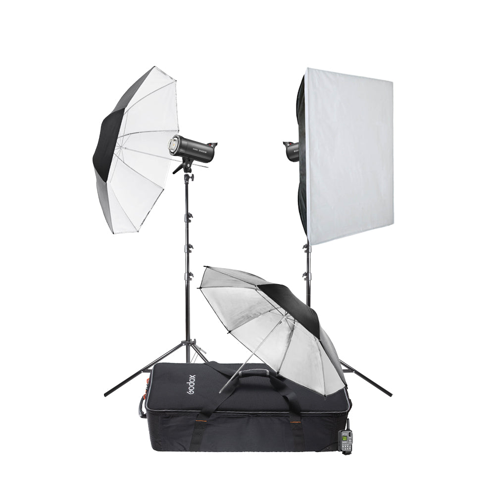 SK400II V Dual Studio Flashes Kit - Professional Photography Lighting for Portraits, Product Shots & Studio Sessions