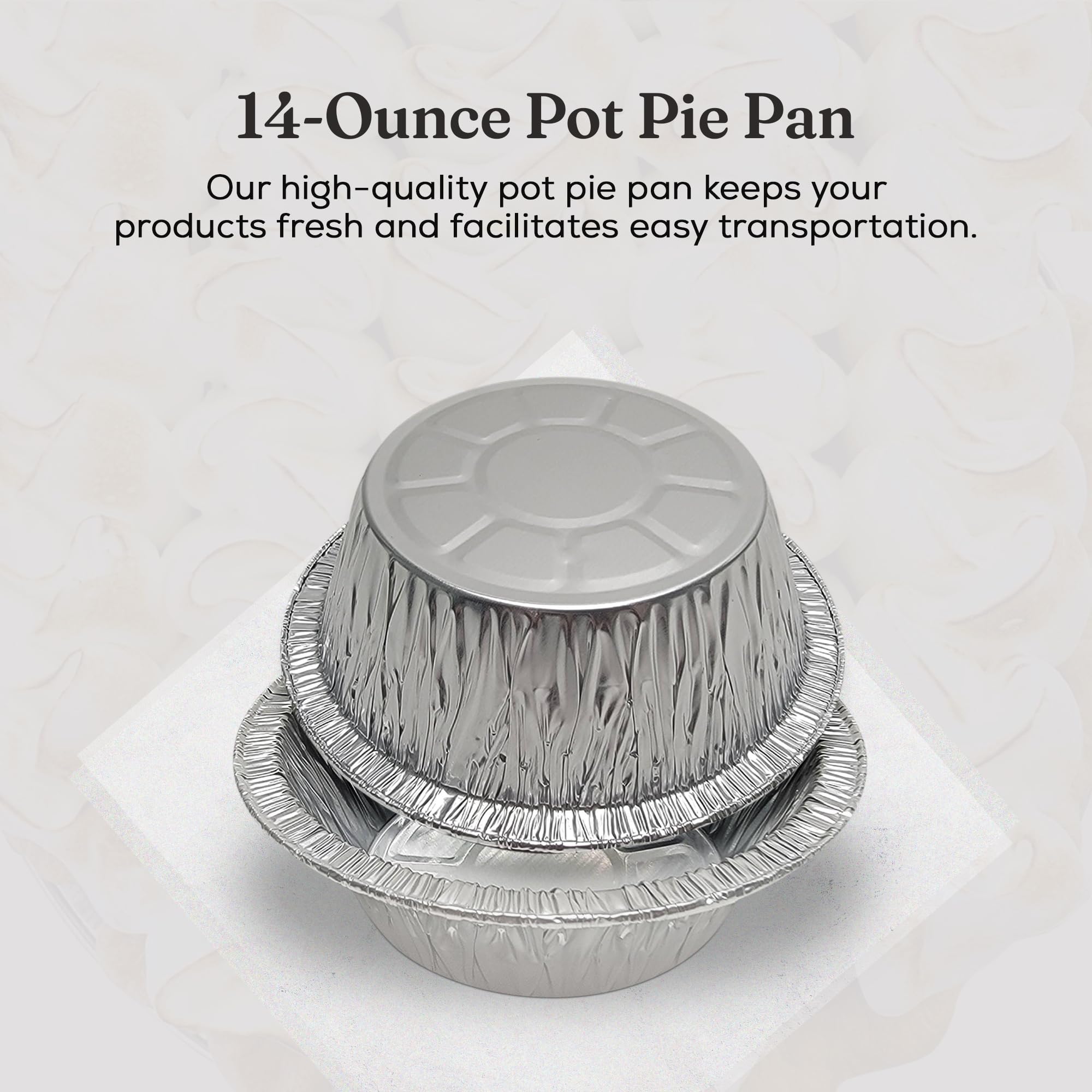 KitchenDance Disposable Aluminum Extra Deep 5 3/4