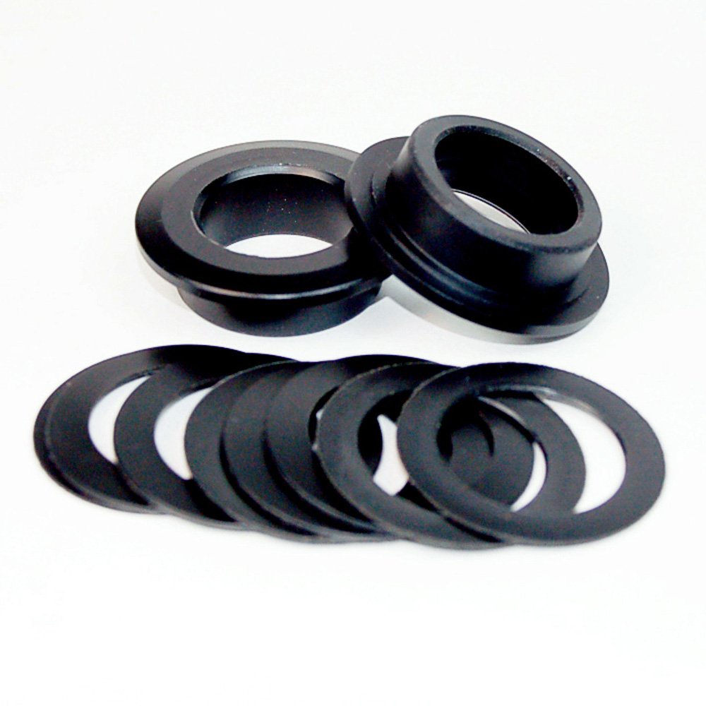 Wheels Mfg 386 Evo Adapter for SRAM/Truvativ Crankset - Compatible with Road & Mountain Bikes, Perfect for BB386 to GXP Conversion