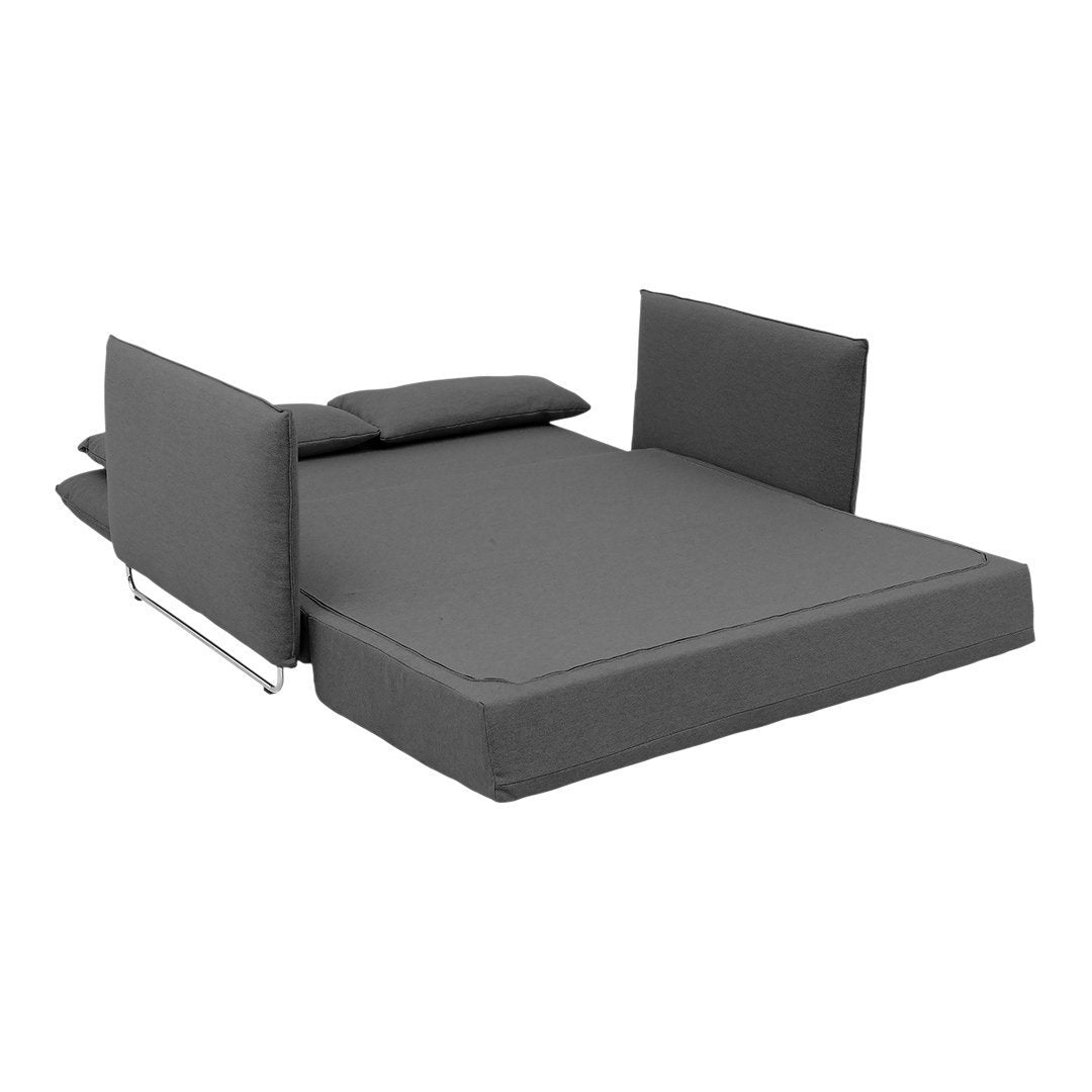 Busk Hertzog Cord Sofa Bed - Convertible Sleeper Sofa with Softline Fabric for Small Spaces | Perfect for Apartments, Guest Rooms & Home Offices